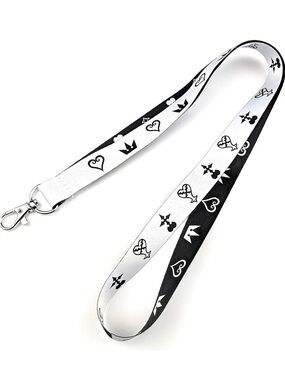 Kingdom Hearts Lanyard Key ID Badge Holder